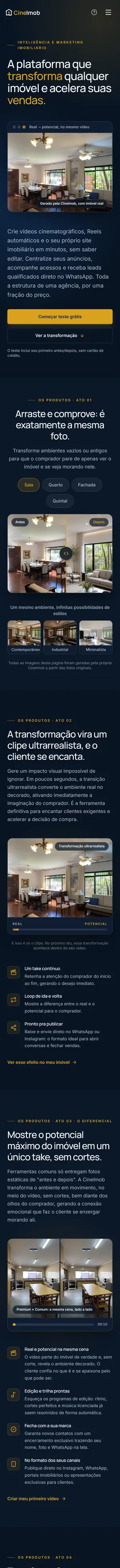 CineImob no celular